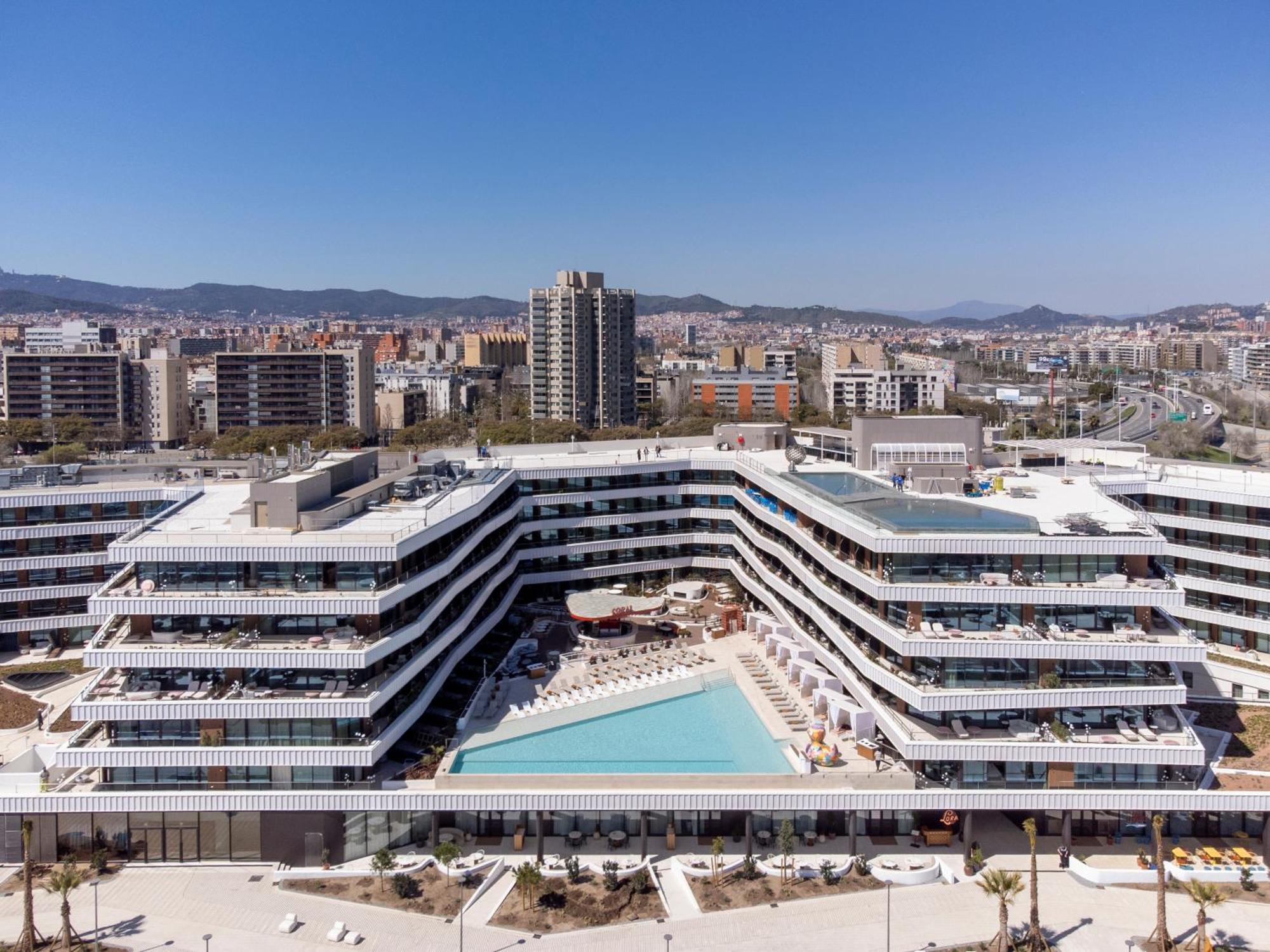 Sls Barcelona Hotel Badalona Buitenkant foto